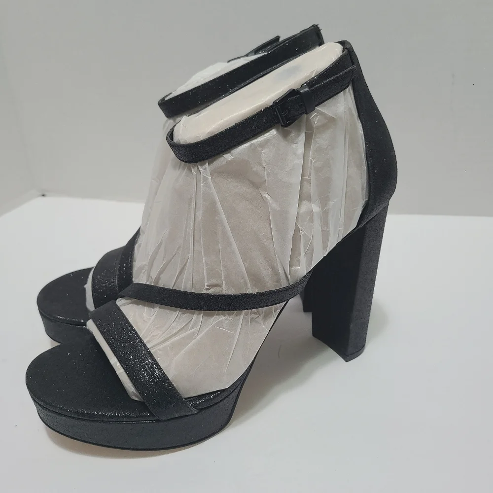 Michael Kors Tanner Platform Pixie Fine Glitter Shoes NIB‎ Size 11